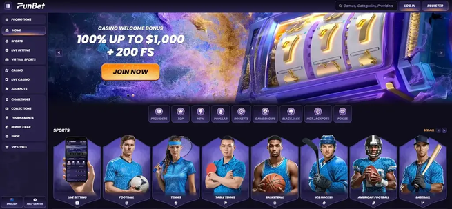 funbet casino Gameplay