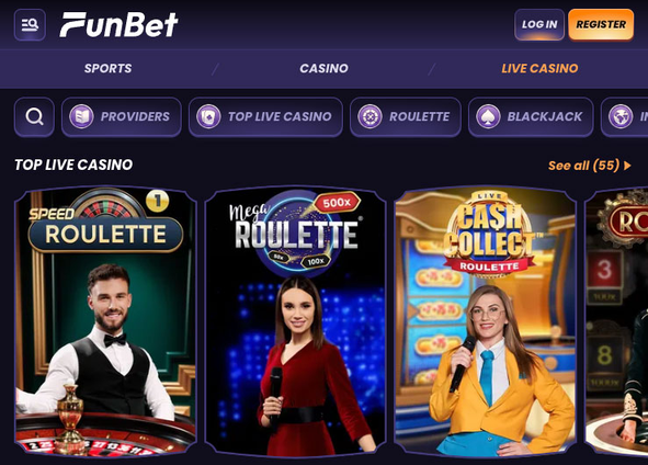 funbet casino Gameplay