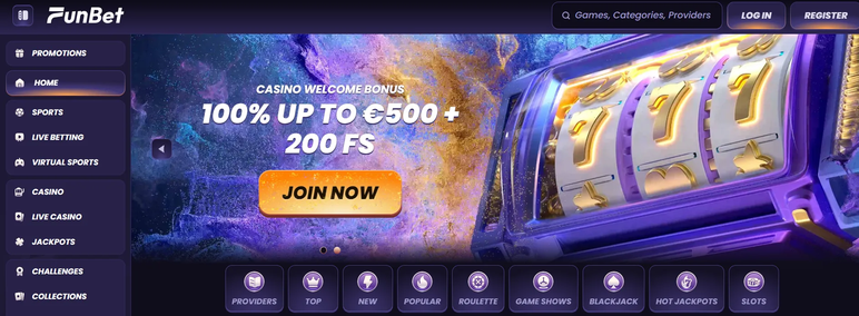 funbet casino Gameplay